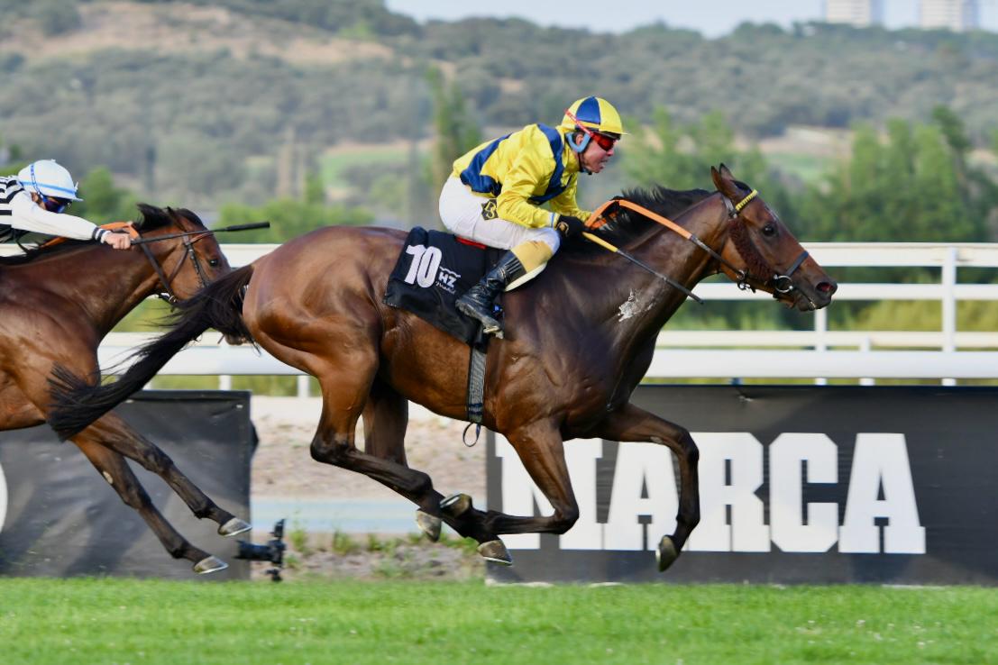 WITIZA (D.Sarabia) aguanta el final de VAMOS NIÑO (B.Fayos). Foto: HZ WITIZA. Foto: